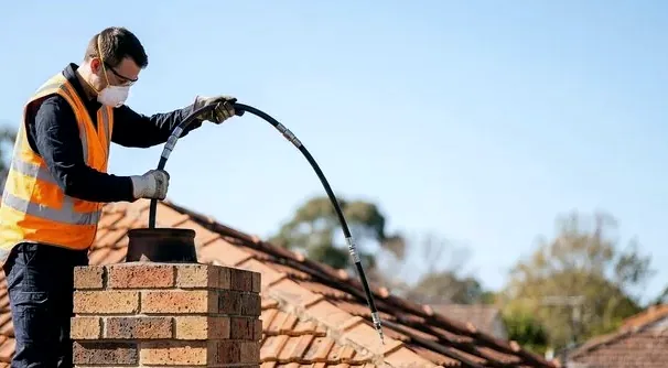 Chimney pipe install